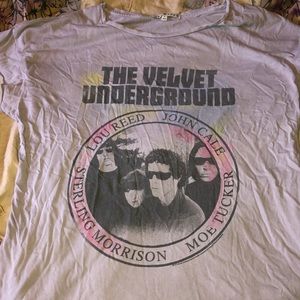 Junk Food Clothing Tops - Velvet Underground tee Junk Food Clothing Tops - Velvet Underground tee